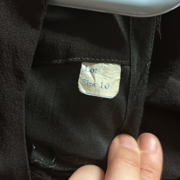 SOLDSOLDSOLD 1960s vintage black sleeveless dress - Picture 8 of 9